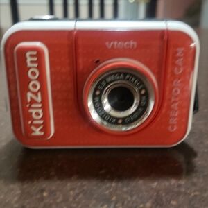 Vtech KidiZoom Creator Camera - Black/Red. No cord or Tripod.